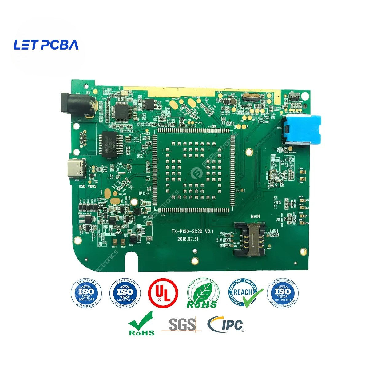 PCBA OEM Service Need Gerber BOM Customized 94v0 Pcba Assembly Pcb Circuit Board and Assembly SMT DIP PCBA Supplier