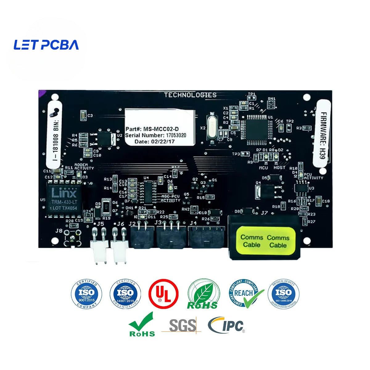 Shenzhen Multilayer PCBA Printed Circuit Board Assembly Custom PCBA Board Manufacturer