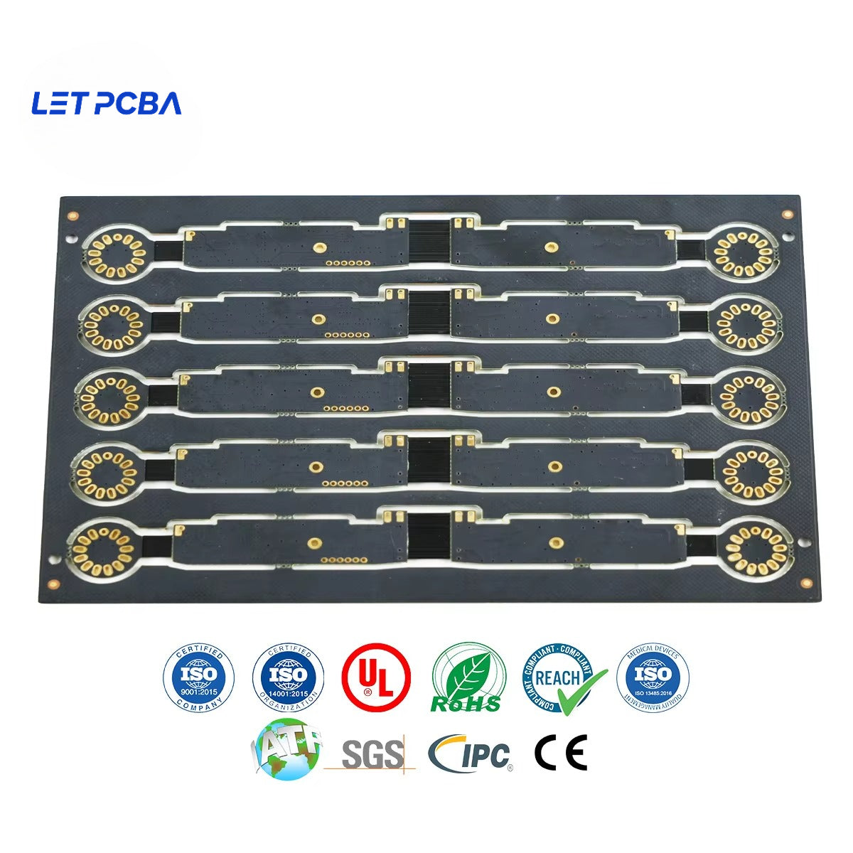 1-40 Layer Custom Printed Circuit Boards Multilayer PCB & PCBA Supplier Immersion Gold FR4 PCB Manufacturing