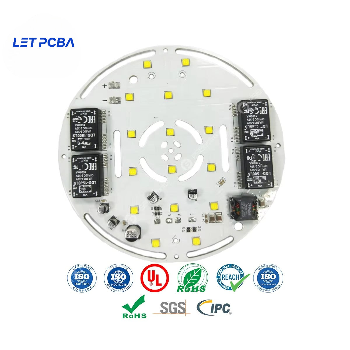 OEM/ODM High-quality Production Custom SMT/DIP Assembly PCBA LED Lamp Prototyping Professional PCBA Manufacturing