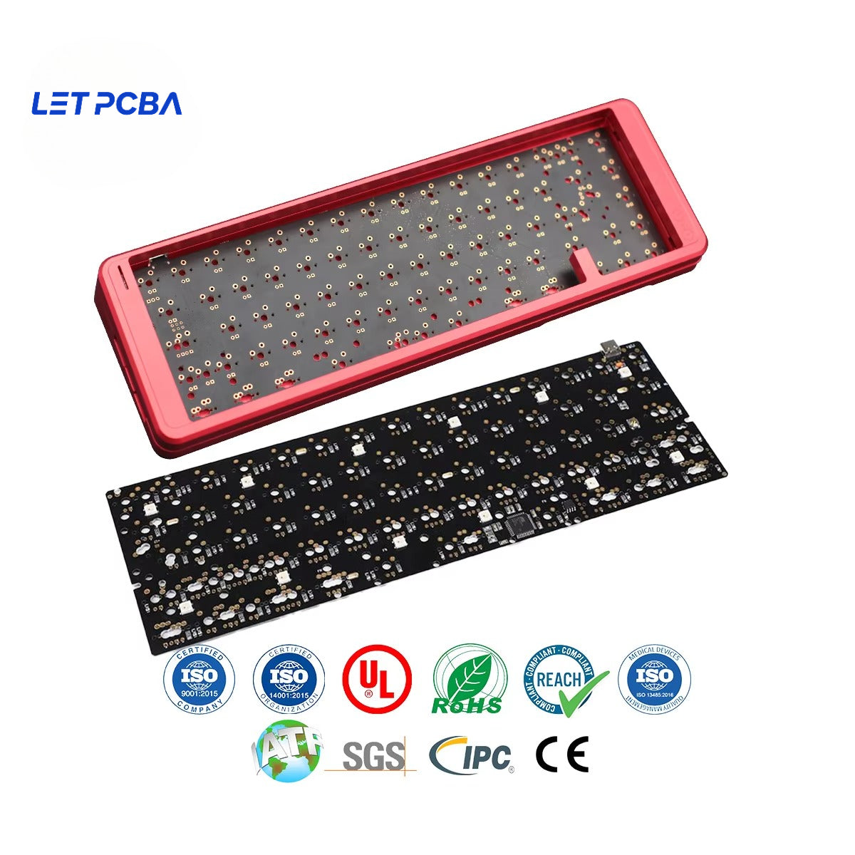 OEM/ODM High-quality Production PCB Assembly Factory in China Electronics PCBA Keyboard Production Service for Motherboard