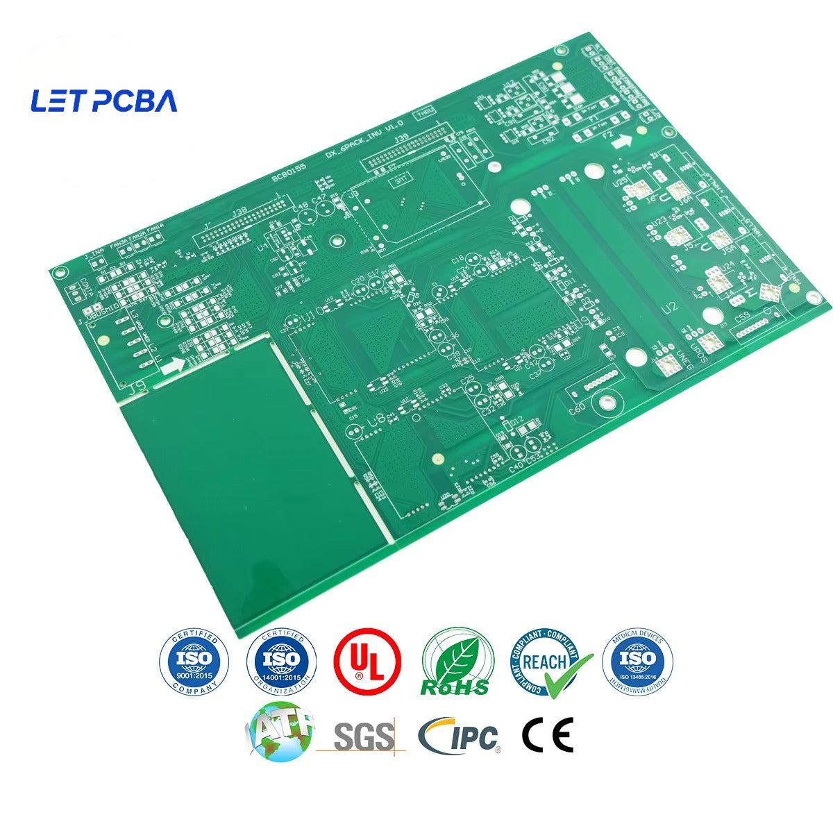 High-quality Rapid Prototyping PCB & PCBA Assembly Bendable Boards for Cameras Polyimide Materials 100% AOI Tested