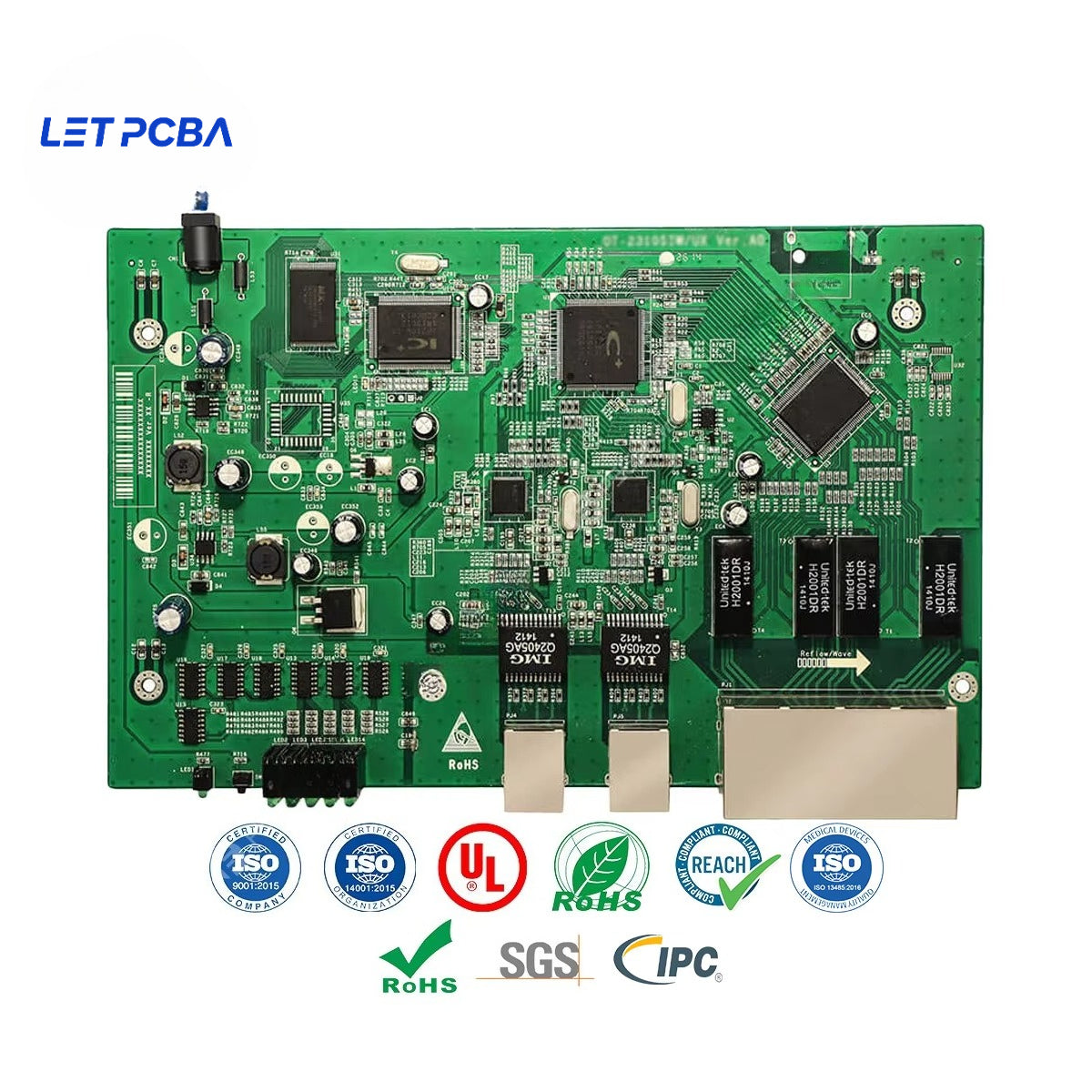 Electronics Pcba Prototype Manufacturer Customized Printed Circuit Board PCB Assemble Factory