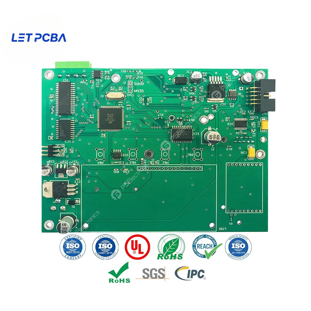 OEM Multilayer Aluminum Robot PCBA Fabrication Custom Electronic PCB Manufacturer and PCB Assembly Prototype Assembly Supplier