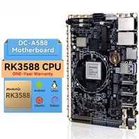 RK3588 Industrial Grade Development Board Kit Edge Computing Gateway Android 12 Linux OS Dual Band WiFi 4G LTE Dual Ethernet