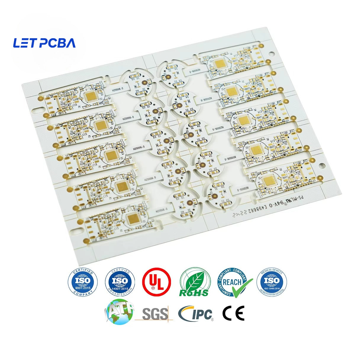 Compliant with International Certification Standards Printed Circuit Boards PCB & PCBA Manufacturing Custom Multilayer HDI PCB
