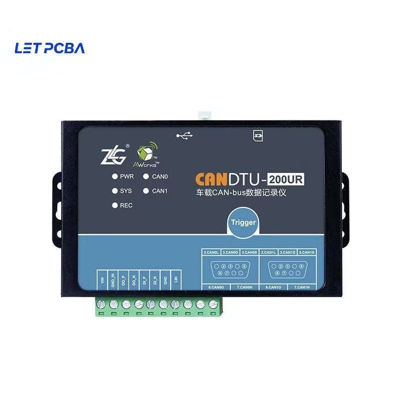 ZLG CAN Bus Data Logger Recorder Controller CAN Reader Contactless Record Storage Analyzer Car Fault Diagnosis Analysis