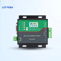 Zhiqian Iot RS485/232/422 to CANFD Converter, CAN Bus to Serial Module Modbus