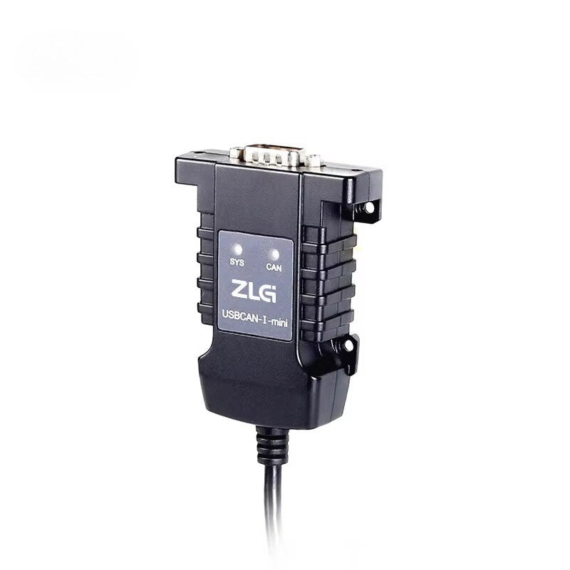 ZLG USBCAN-I-mini Single-Channel USB to CAN Adapter with 2500V Isolation for Automotive Industrial Windows Linux