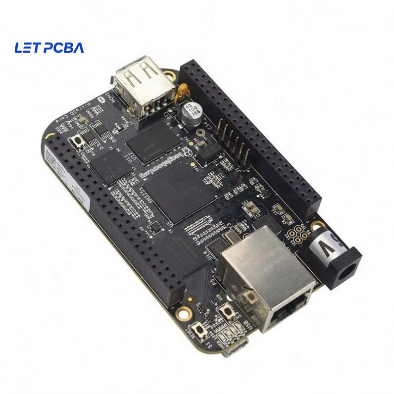 Development Board Beaglebone Black Rev C 4G TI AM335x Cortex-A8 512MB DDR3L 800MHZ EMMC 4G SGX530