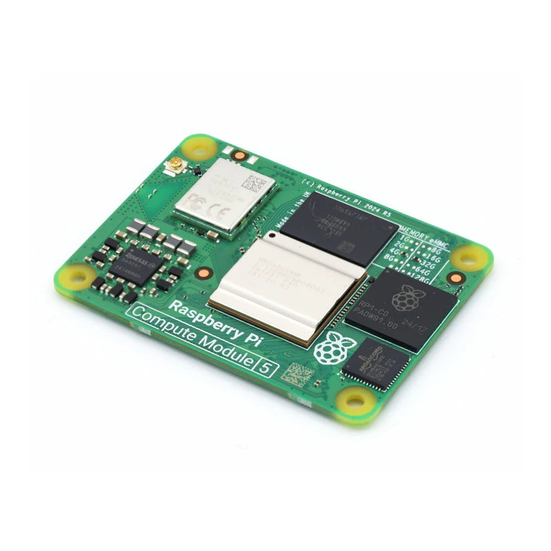 Original Raspberry Pi CM5 Compute Module 5 Broadcom BCM2712 2GB/4GB/8GB/16GB RAM 2.4/5.0GHz WiFi  5.0