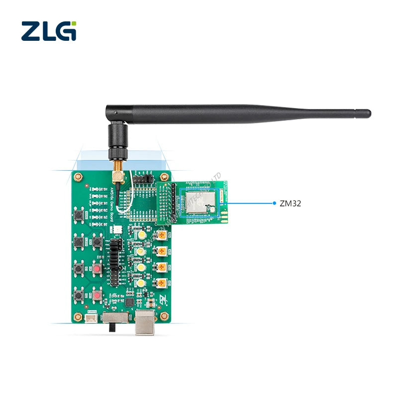 ZLG High-performance Zigbee Transparent Transmission Module With Excellent Hardware Performance Zm21/zm32