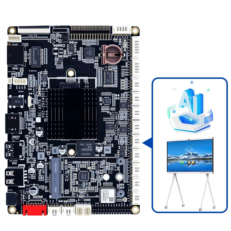 RK3576 Rockchip DDR System on Module and Core Board Android 14 for Tablet PC with Dual-DSI POE Tablet OPS All-in-POS New