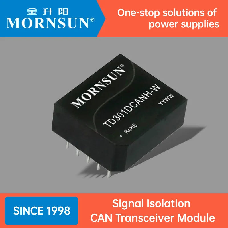 Mornsun Power Signal Isolation Transceiving TD541SCANFD Board Mount CAN Transceiver Module