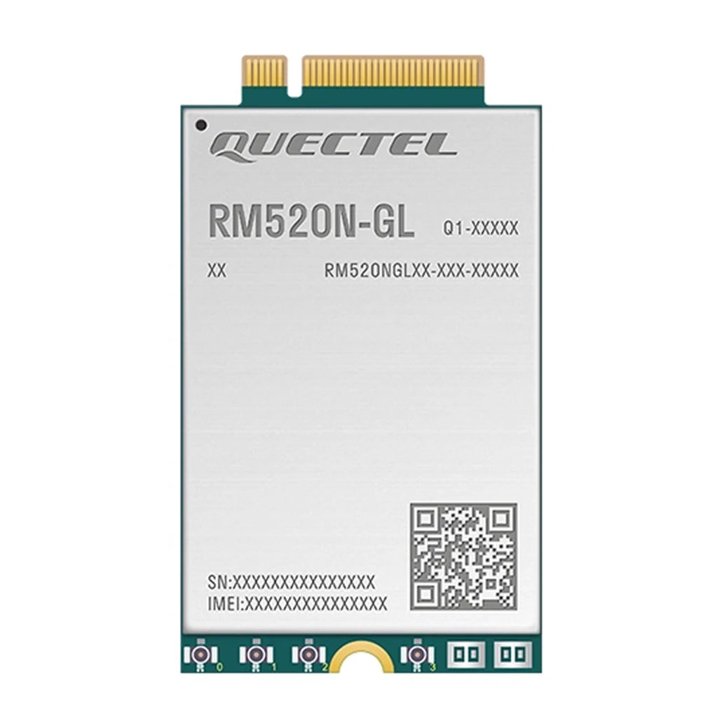 Quectel RM520N-GL 5G Sub-6 M.2 B-Key Wireless Module for Industrial IoT Router Gateway LTE-A NR NSA SA Data Communication Modem