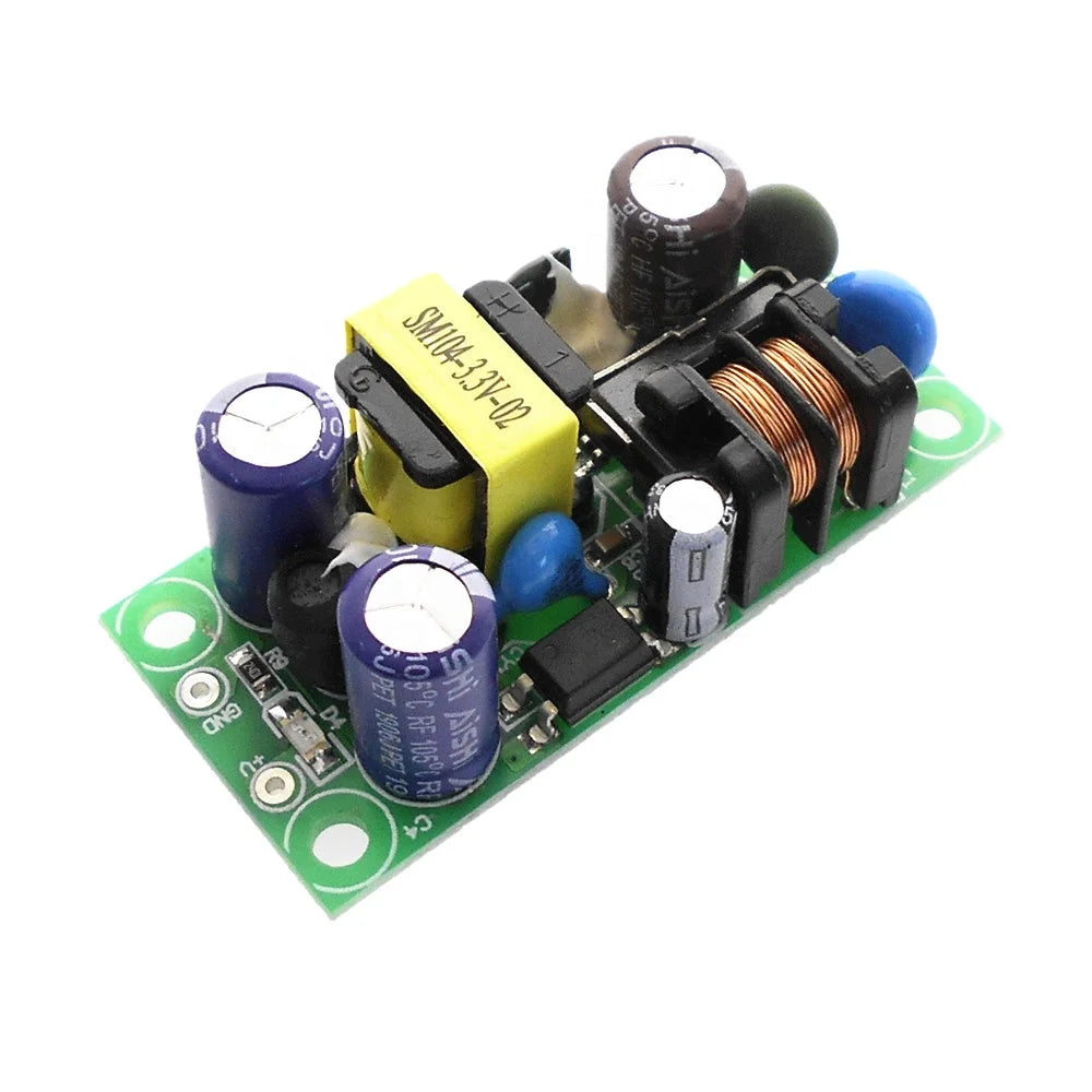 SM-PLG06A AC-DC AC-DC AC-DC 220V to 3.3V 5V 9V 12V 15V 24V Isolated Switch Power Supply Module Buck Converter Step Down Module
