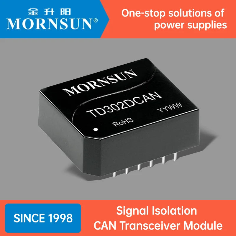 Mornsun Power Signal Isolation Transceiving TD541SCANFD Board Mount CAN Transceiver Module