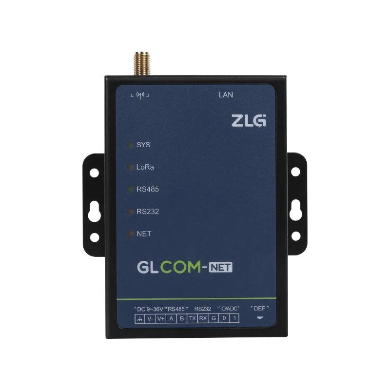 ZLG Intelligent LoRa Data Collection Data Communication Wireless Gateway GLCOM-NET
