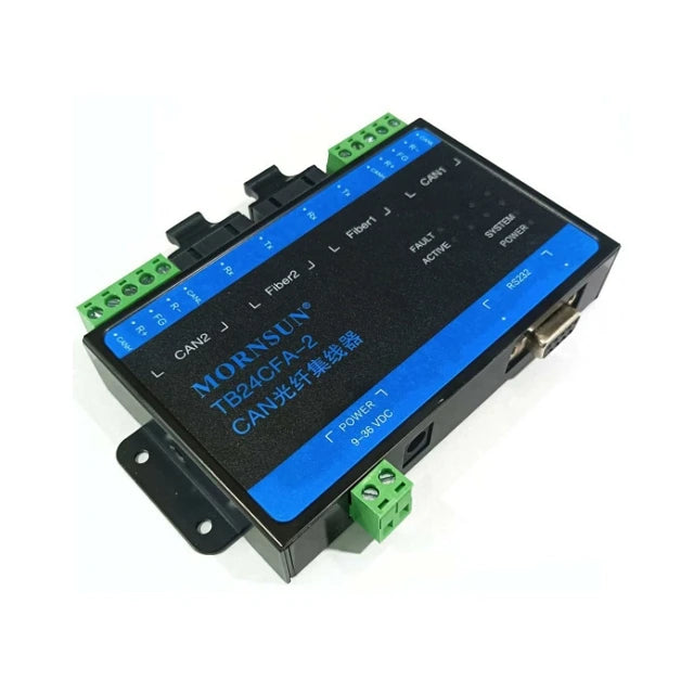 Mornsun Protocol Conversion Module Converts TB24CFA-2 CAN Bus Network and Serial Port to Ethernet Transceiver Module