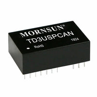 Mornsun Protocol Conversion Module Converts TD3USPCAN CAN Bus Network and Serial Port to Ethernet Transceiver Module