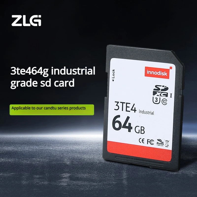 ZLG 3TE4 32/64G Industrial Sd Card, Suitable For Our Company's CANDTU