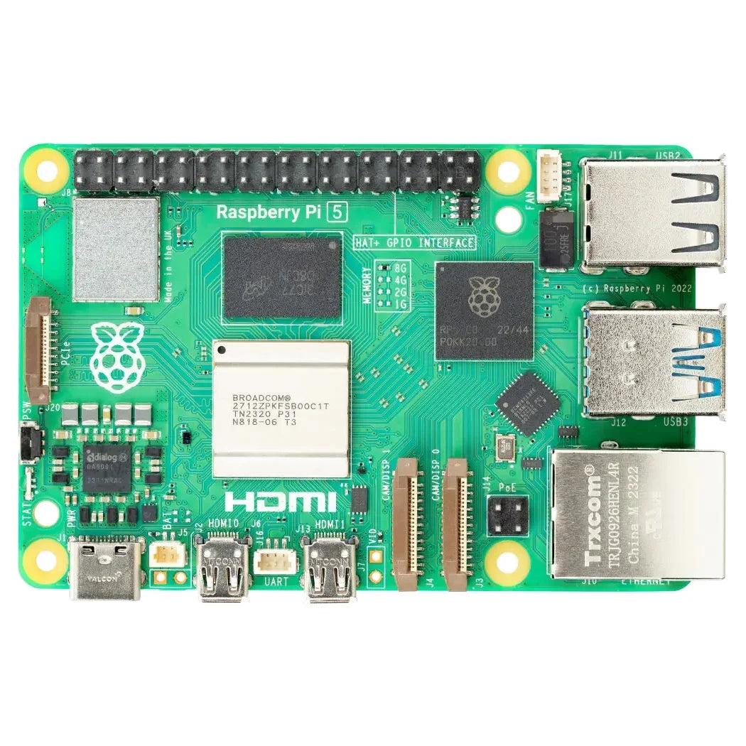 Raspberry Pi 5 Model B 1GB 2GB 4GB 8GB Computer 1G 2G 4G 8G Kit 2.4GHz Quad-core 64-bit Arm Cortex-A76 CPU