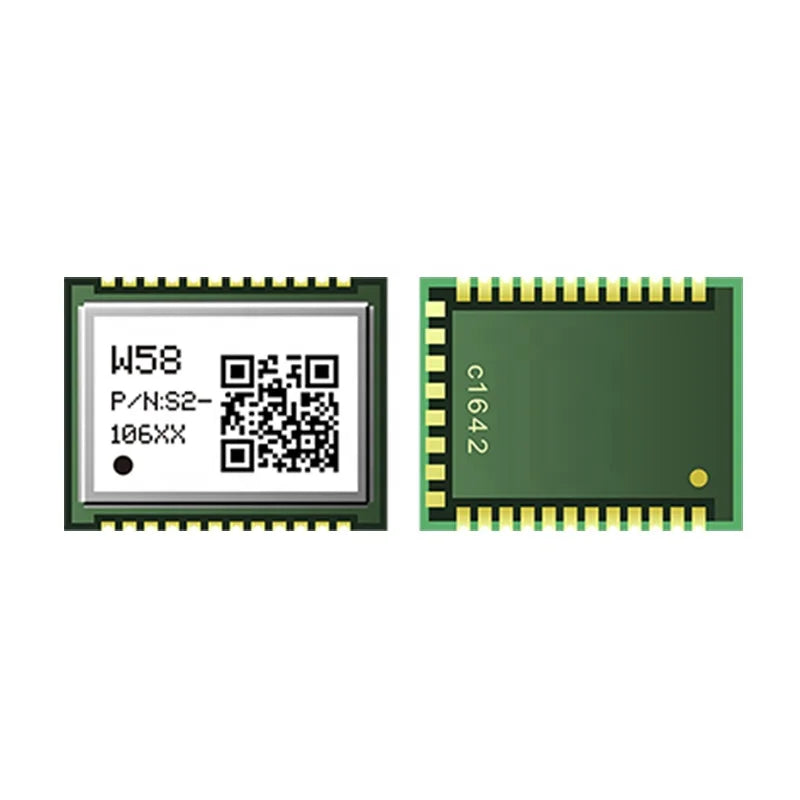 SIMCom W58 Wi-Fi & BT WIFI LCC module IEEE 802.11b/g/n 2.4Ghz used with cat 4 LTE module SIM7600