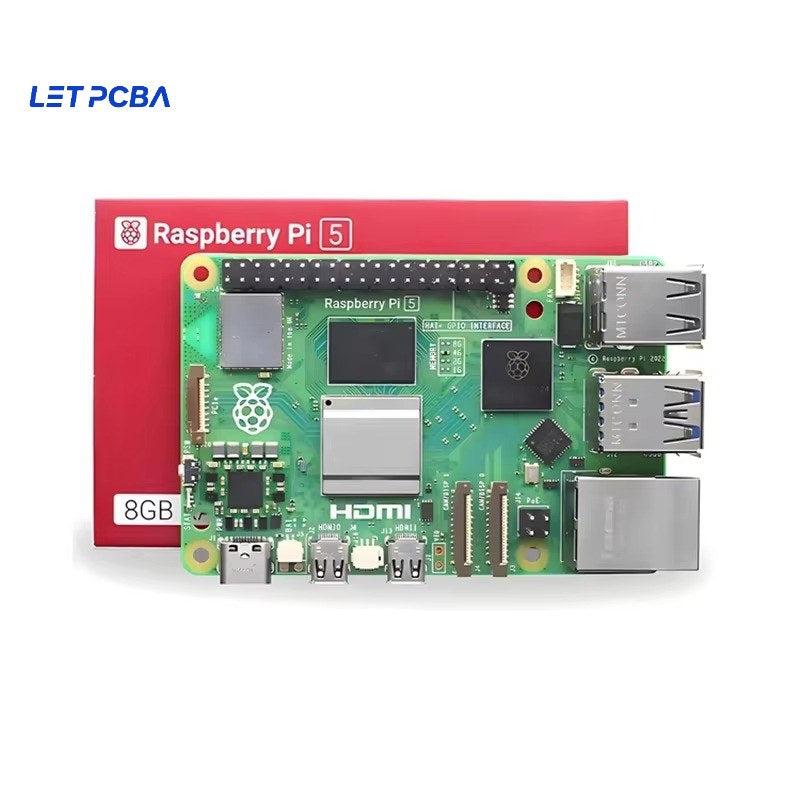 BSSY)Raspberry Pi 5 Upgraded Version 4GB 8 RAM BCM2712 Processor 2.4GHz Quad-core 64-bit Arm Cortex-A76 CPU Develop Board