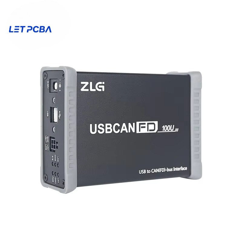 ZLG USBCANFD-100U 1 Channel USB-CAN FD Converter 2500V Isolated 5Mbps High-Speed for Automotive & Industrial CANFD Analyzer