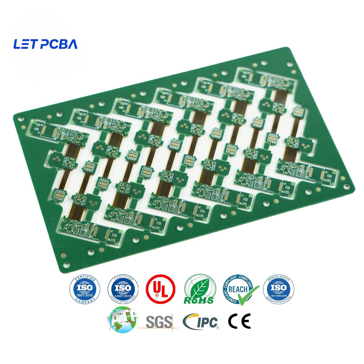 Qualified Multilayer PCBs Board Production Irregular Pcb Pcba Fabrication and Component PCB Supplier Printed Circuit Board