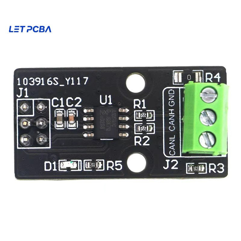 CAN To TTL Module TJA1050T Chip Solution Program Source Code Communication Conversion Can Communication Driver Module