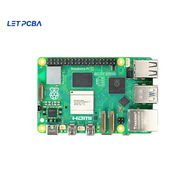 BSSY)Raspberry Pi 5 Upgraded Version 4GB 8 RAM BCM2712 Processor 2.4GHz Quad-core 64-bit Arm Cortex-A76 CPU Develop Board