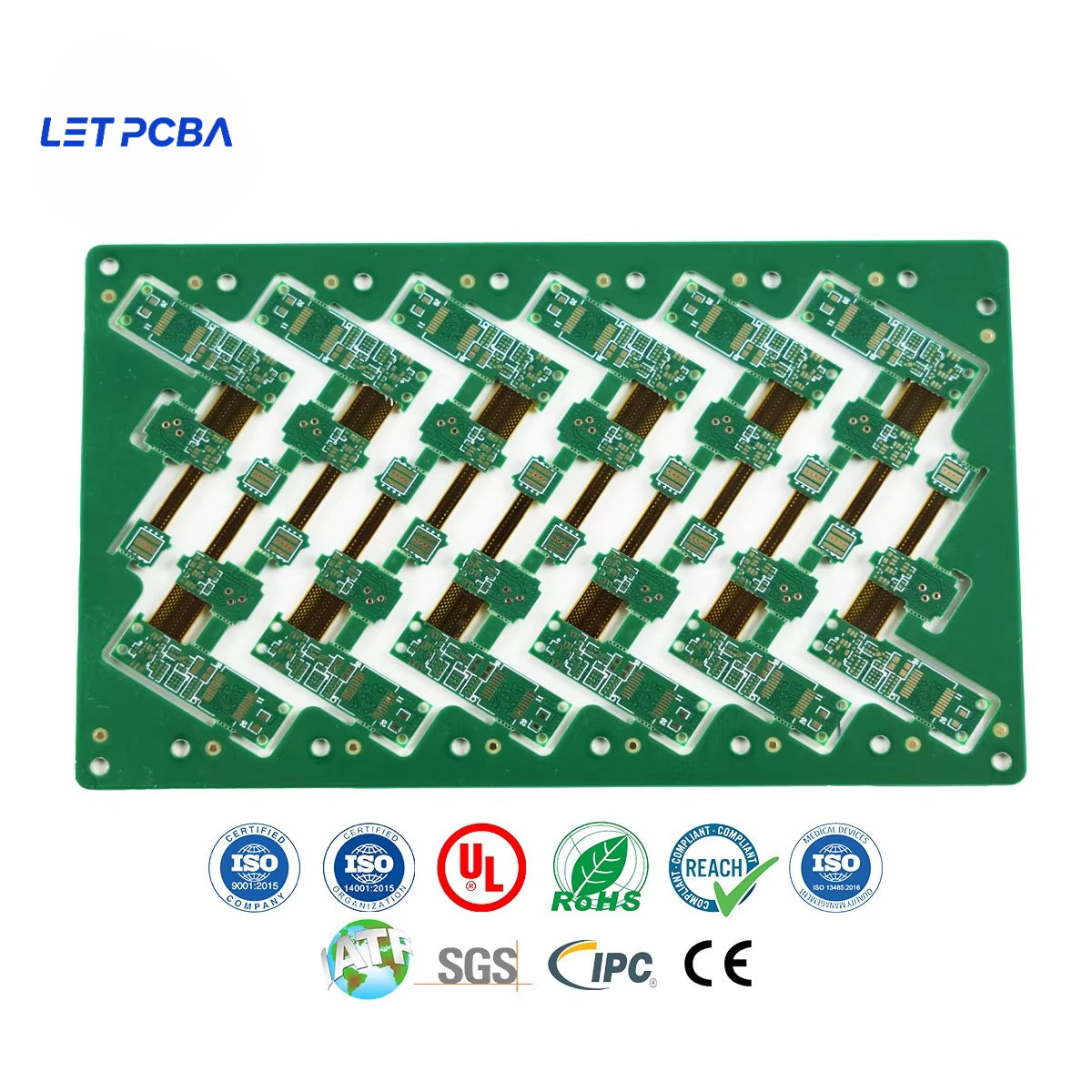 High-quality Rapid Prototyping Quality Printed Circuit Boards PCB & PCBA Custom Multilayer HDI PCB Blind and Buried Vias