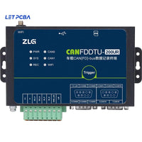 ZLG CANFDDTU-200UR 2 CAN FD Channels Vehicle-mounted CANFD Data Recorder Support 1-channel LIN Protocol and WIFI Transmission