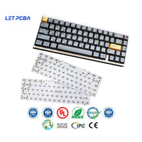 OEM/ODM High-quality Production PCB Assembly Service SMT PCBA Keyboard Production Factory PCB Prototype to Mass Production