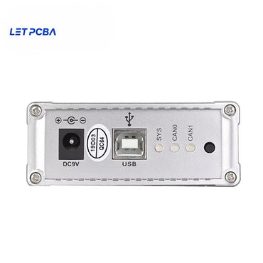 ZLG USBCAN-II+ Dual Channel CAN Analyzer - USB 2.0 CANopen J1939 Automotive Industrial CAN Bus Monitor