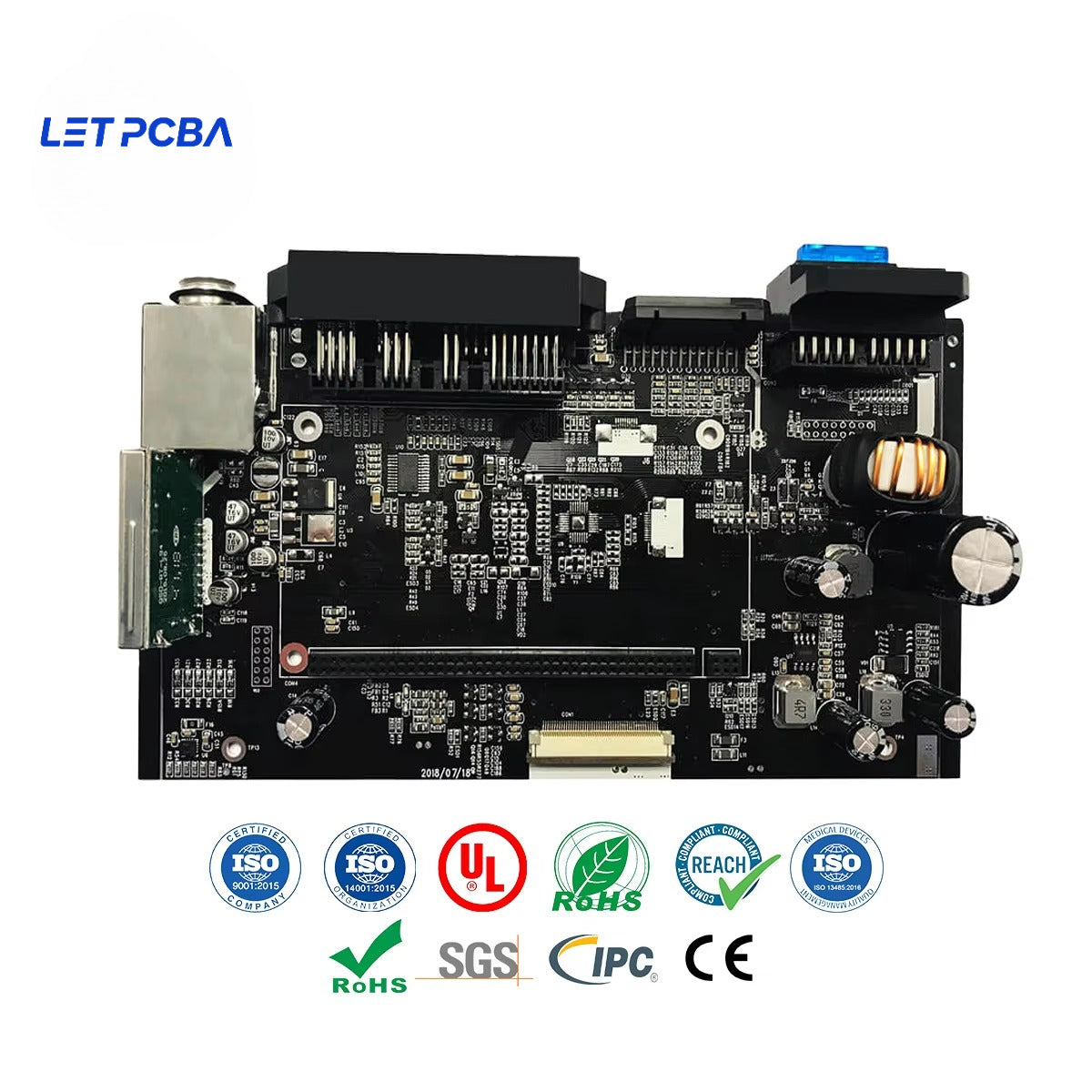 Provide Gerber and BOM Files, PCBA Assembly Manufacturer One Stop China Pcba Pcb Assembly Service Quick Turn Circuit Board