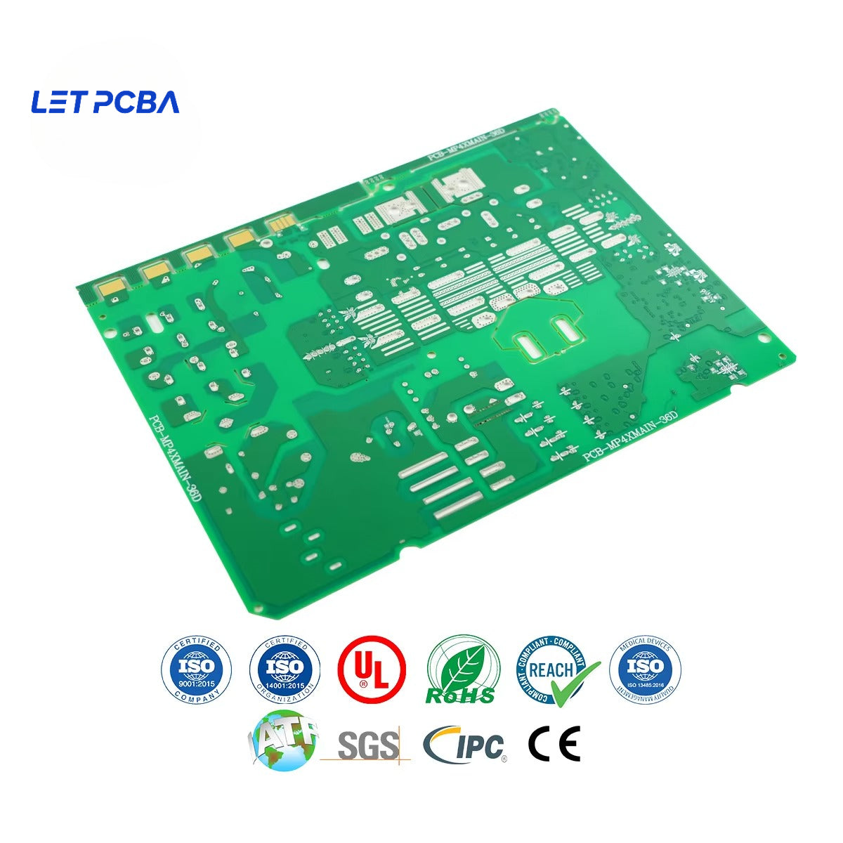 High-quality Rapid Prototyping Pcb Manufacturer in China 2 Layers Double Sided PCB Printed Circuit Board Factory