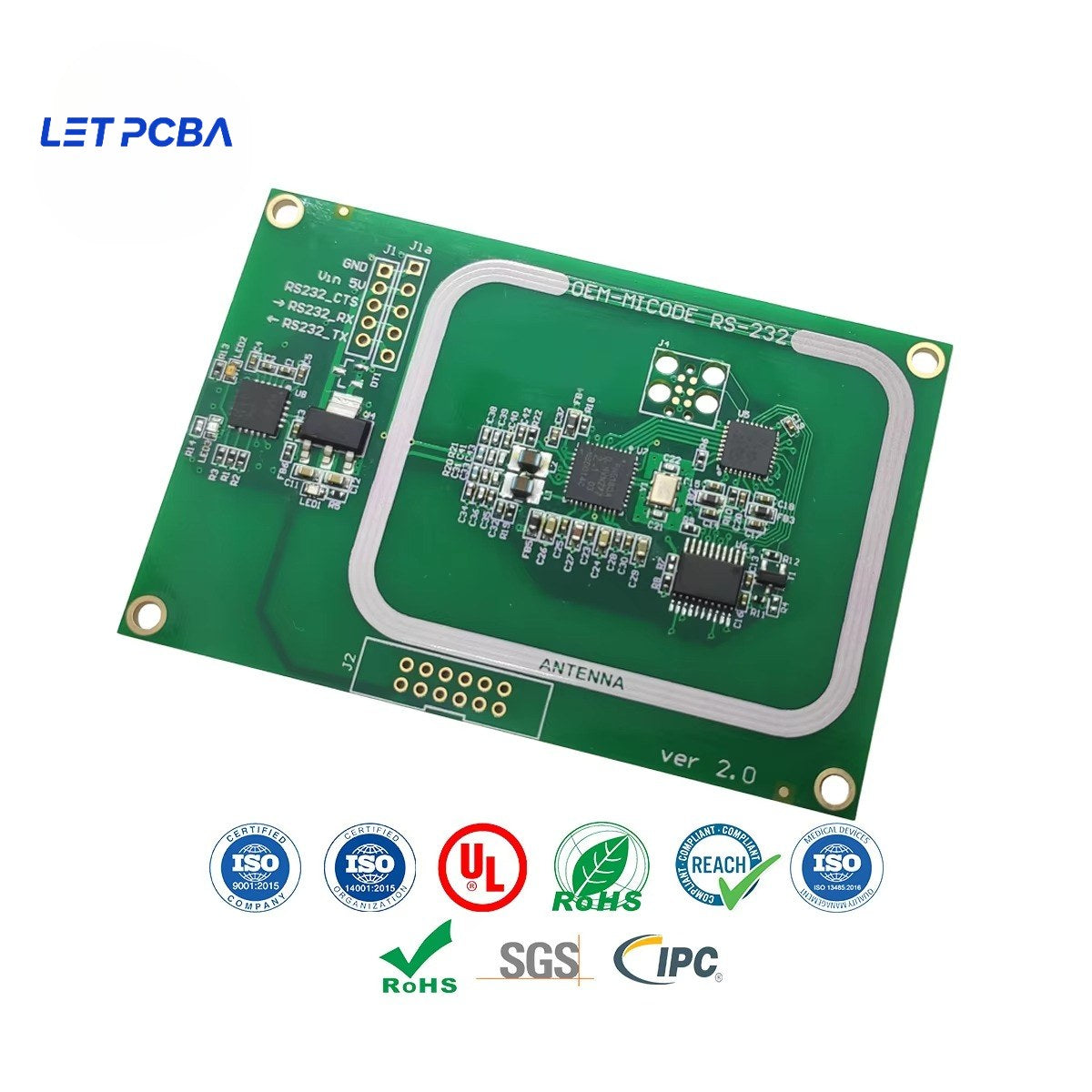 China EMS electronic pcba control system smt factory circuit board pcba board assembly supplier